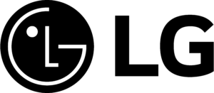 [CITYPNG.COM]HD LG Black Logo Transparent Background - 5000x2187